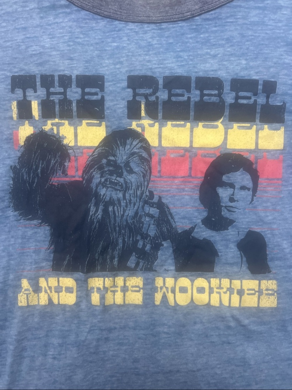 Fifth Sun Blue Star Wars 'The Rebel and the Wookiee' Graphic Tee